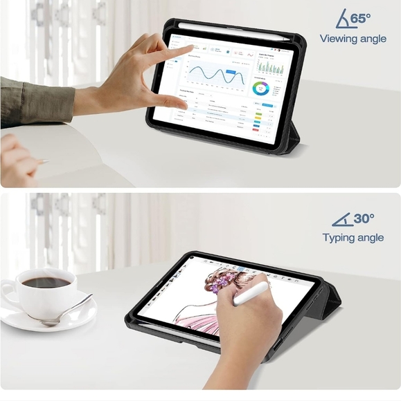 ProCase iPad Mini 6 6th Generation Case 8.3 Inch with Pencil Holder - Picture 6 of 7